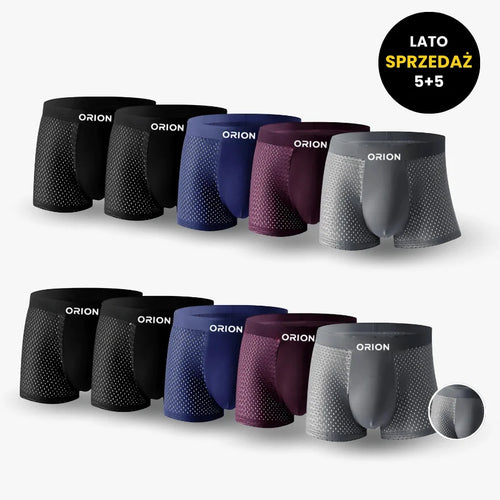 (PL)v2 -  5 Pakiet ORION Premium Bambusowe Bokserki