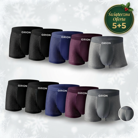 (PL)v2 -  5 Pakiet ORION Premium Bambusowe Bokserki