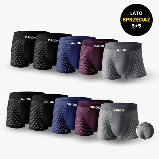 (PL)v2 -  5 Pakiet ORION Premium Bambusowe Bokserki