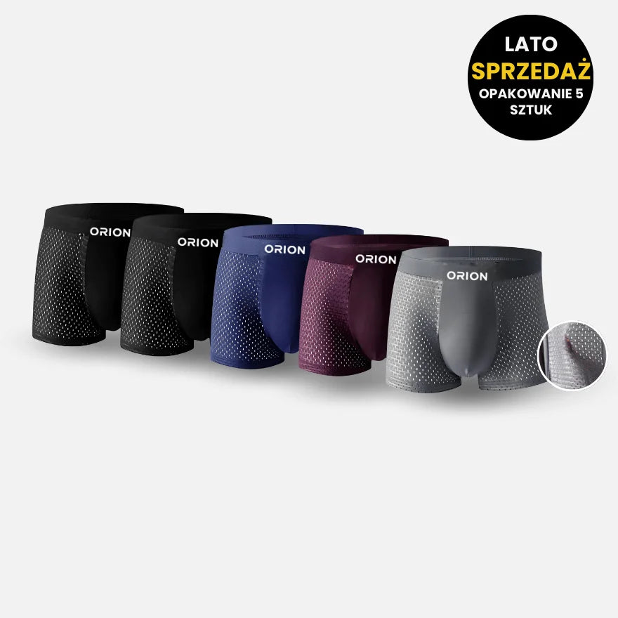 (PL)v2 -  5 Pakiet ORION Premium Bambusowe Bokserki